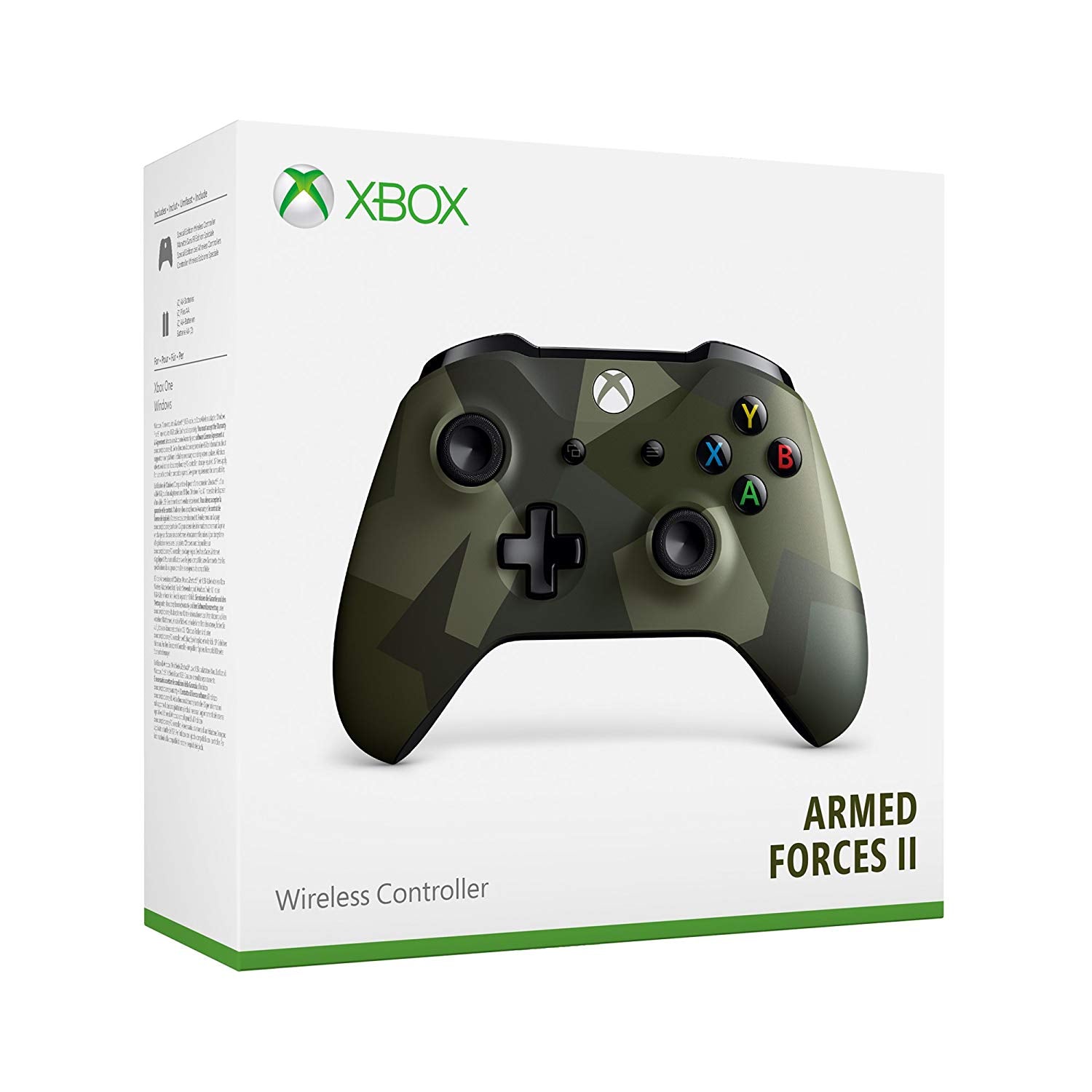Xbox One - Armed Forces II - Limited Edition Controller - Console Accessories by Microsoft The Chelsea Gamer