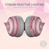 Razer Kraken Kitty Edtion - Razer Chroma USB Gaming Headset - Console Accessories by Razer The Chelsea Gamer