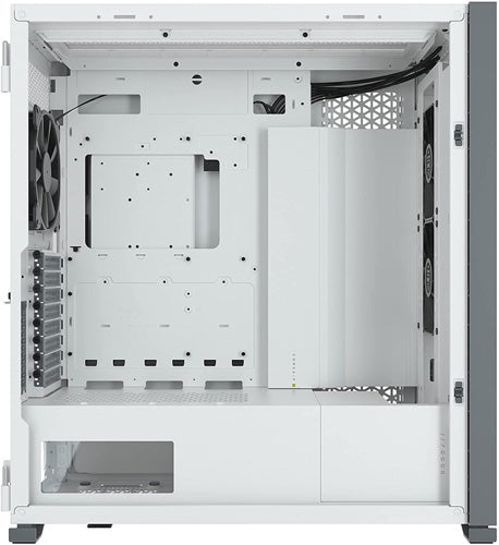 Corsair 7000D AIRFLOW Full Tower PC Case - White - Core Components by Corsair The Chelsea Gamer