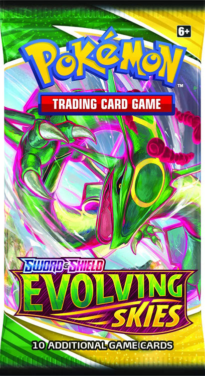 Pokmon Sword & Shield 7: Evolving Skies Booster Pack The Chelsea Gamer Pokmon Sword & Shield 7: Evolving Skies Booster Pack The Chelsea Gamer