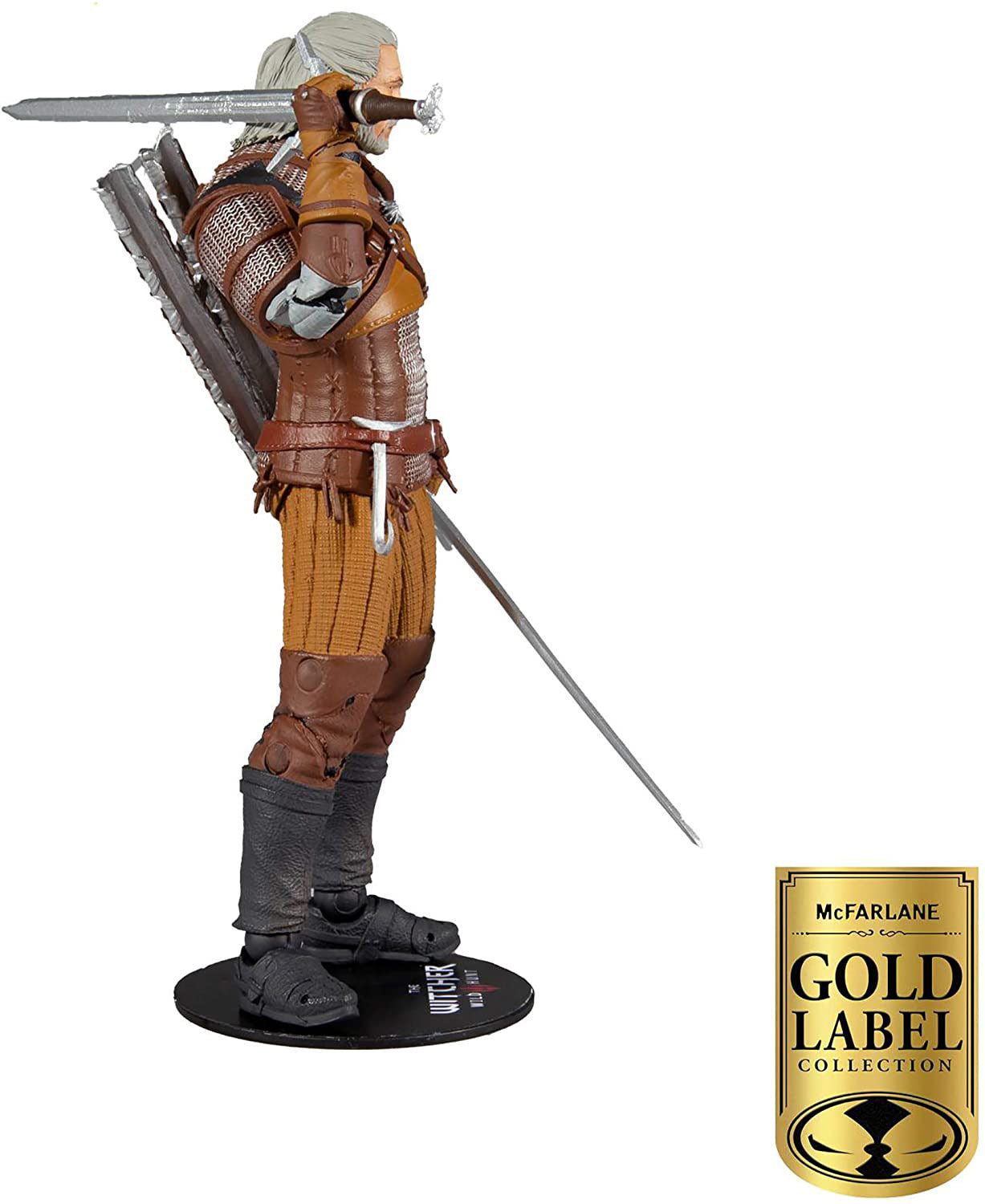 McFarlane -Geralt Of Rivia (Gold Label Series) - The Witcher - merchandise by McFarlane The Chelsea Gamer