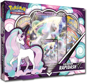 Pokémon TCG: Galarian Rapidash V Box - merchandise by Pokémon The Chelsea Gamer