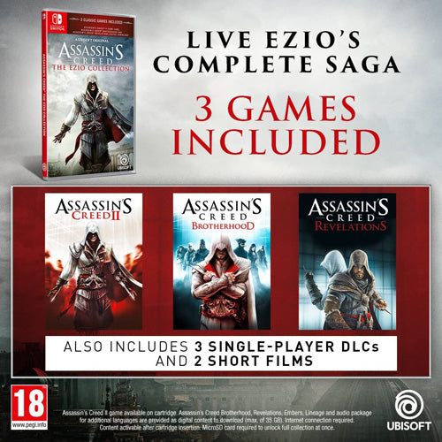 Assassin's Creed The Ezio Collection - Nintendo Switch - Video Games by UBI Soft The Chelsea Gamer