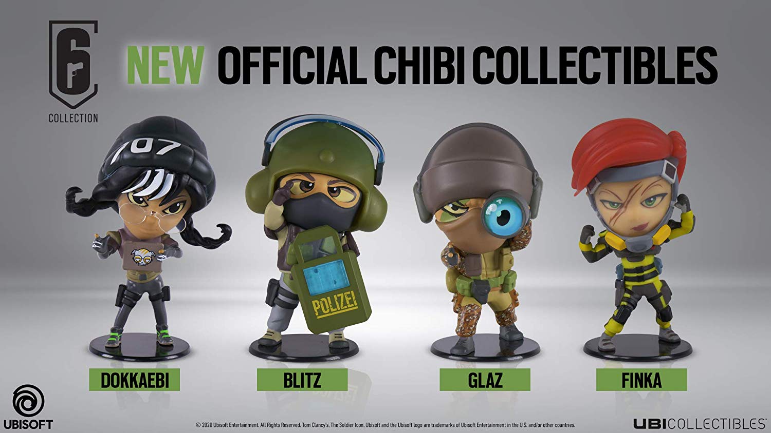 Six Collection Series 4 Blitz Chibi Figurine - merchandise by UBI Soft The Chelsea Gamer