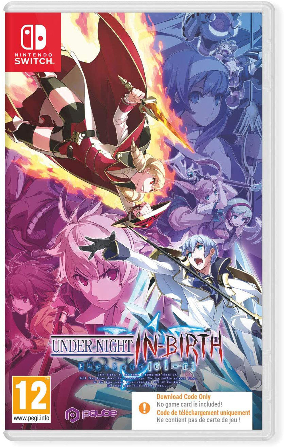 Under Night In-Birth Exe:Late[cl-r] - Nintendo Switch - Video Games by pqube The Chelsea Gamer