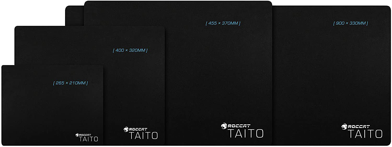 Rocat - Taito Mini 3mm - Shiny Black Mousepad - Surface by Roccat The Chelsea Gamer