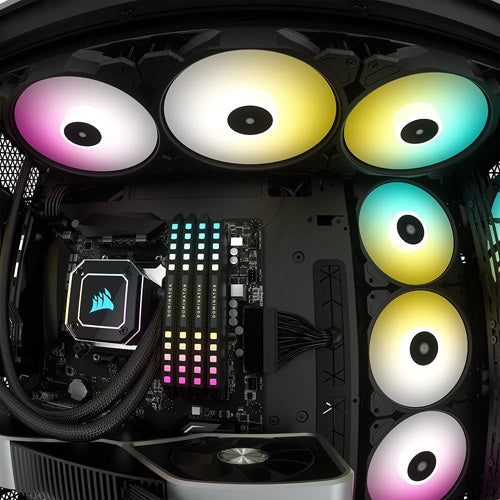 Corsair 7000D AIRFLOW Full Tower PC Case - Black - Core Components by Corsair The Chelsea Gamer