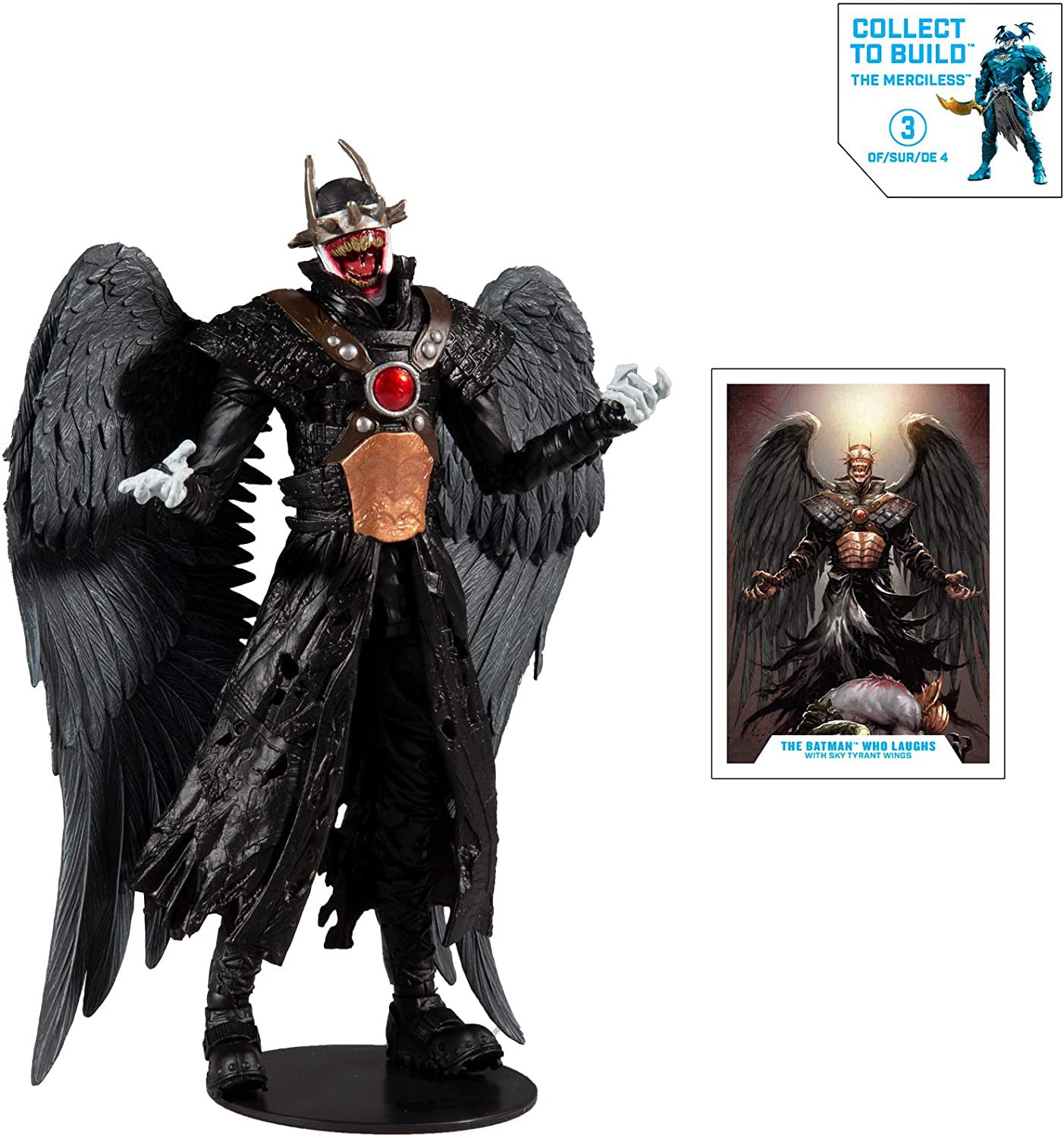 McFarlane - The Batman Who Laughs With Sky Tyrant Wings (Hawkman)- DC Multiverse - merchandise by McFarlane The Chelsea Gamer