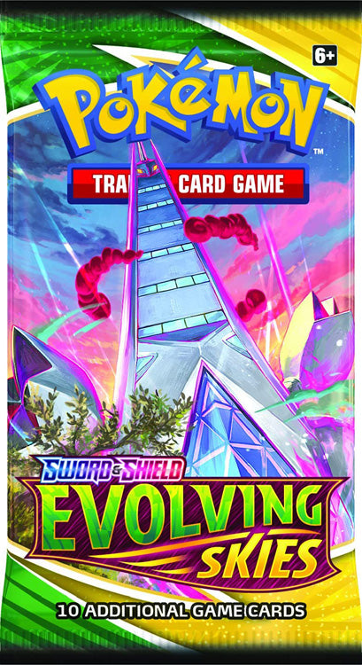 Pokémon Sword & Shield 7: Evolving Skies Triple Pack Booster - merchandise by Pokémon The Chelsea Gamer