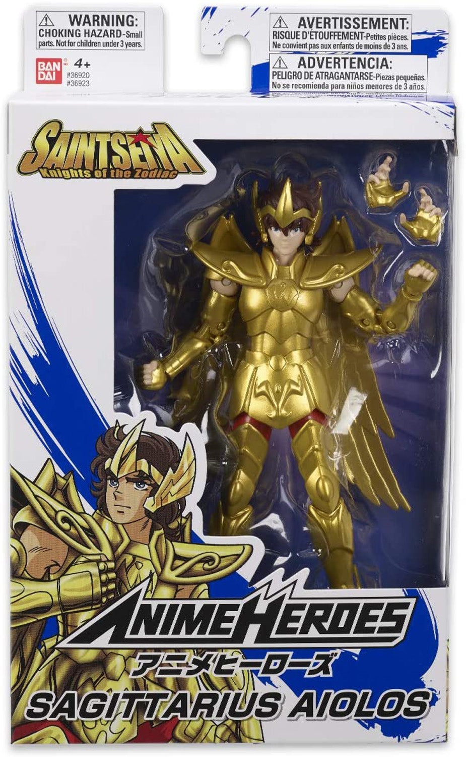 Bandai - Anime Heroes - Saint Seiya Sagittarius Aiolos - merchandise by Bandai Namco Merchandise The Chelsea Gamer