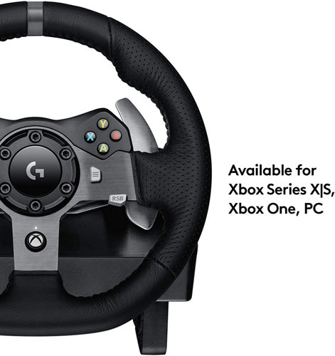 Logitech G920 Driving Force Racing Wheel - PC & Xbox - Console Accessories by Logitech The Chelsea Gamer