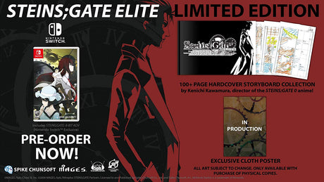 Steins Gate Elite - Video Games by Spike Chunsoft The Chelsea Gamer