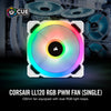 Corsair, Cool Case LL120 RGB Air 120mm Fan - White - Core Components by Corsair The Chelsea Gamer