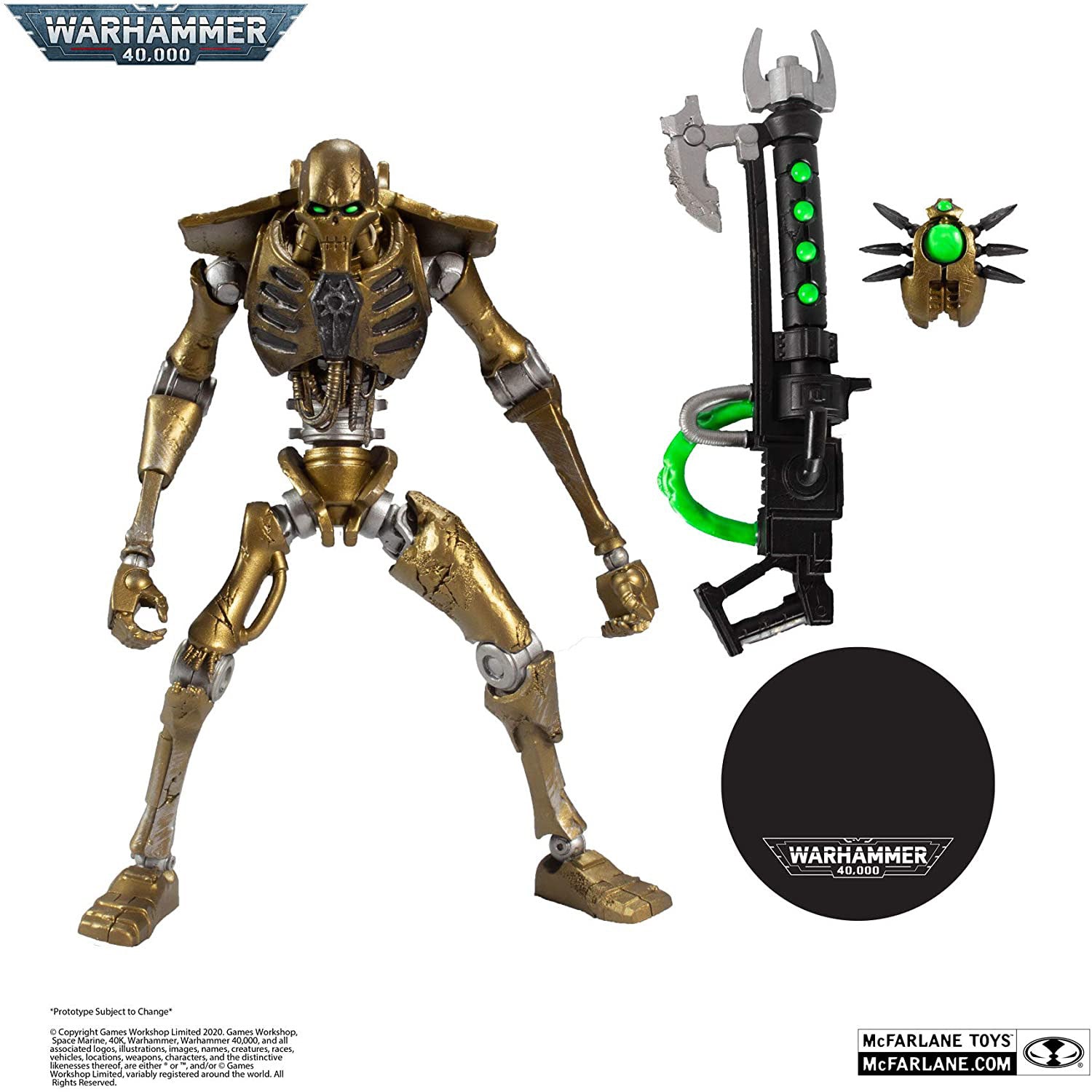 McFarlane - Necron Warrior - Warhammer: 40K - merchandise by McFarlane The Chelsea Gamer