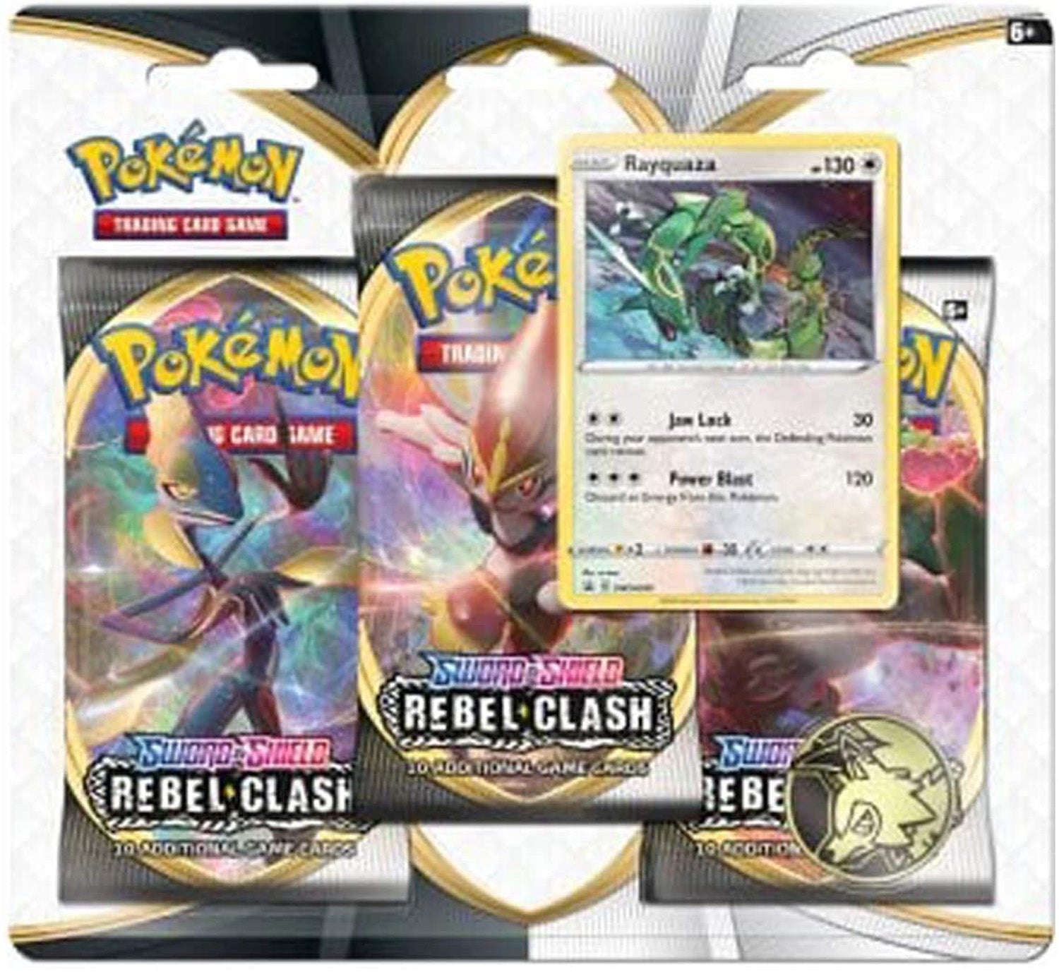 Pokémon Trading Card Game - Sword and Shield Rebel Clash - Triple Booster Pack - merchandise by Pokémon The Chelsea Gamer