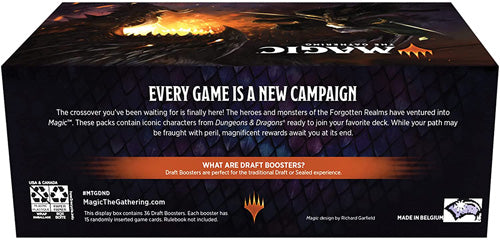 Magic The Gathering Adventures in the Forgotten Realms - Single Booster Pack - merchandise by Magic The Gathering The Chelsea Gamer