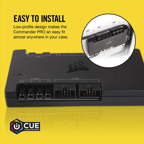 iCUE Commander PRO Smart RGB Lighting and Fan Speed Controller - Core Components by Corsair The Chelsea Gamer