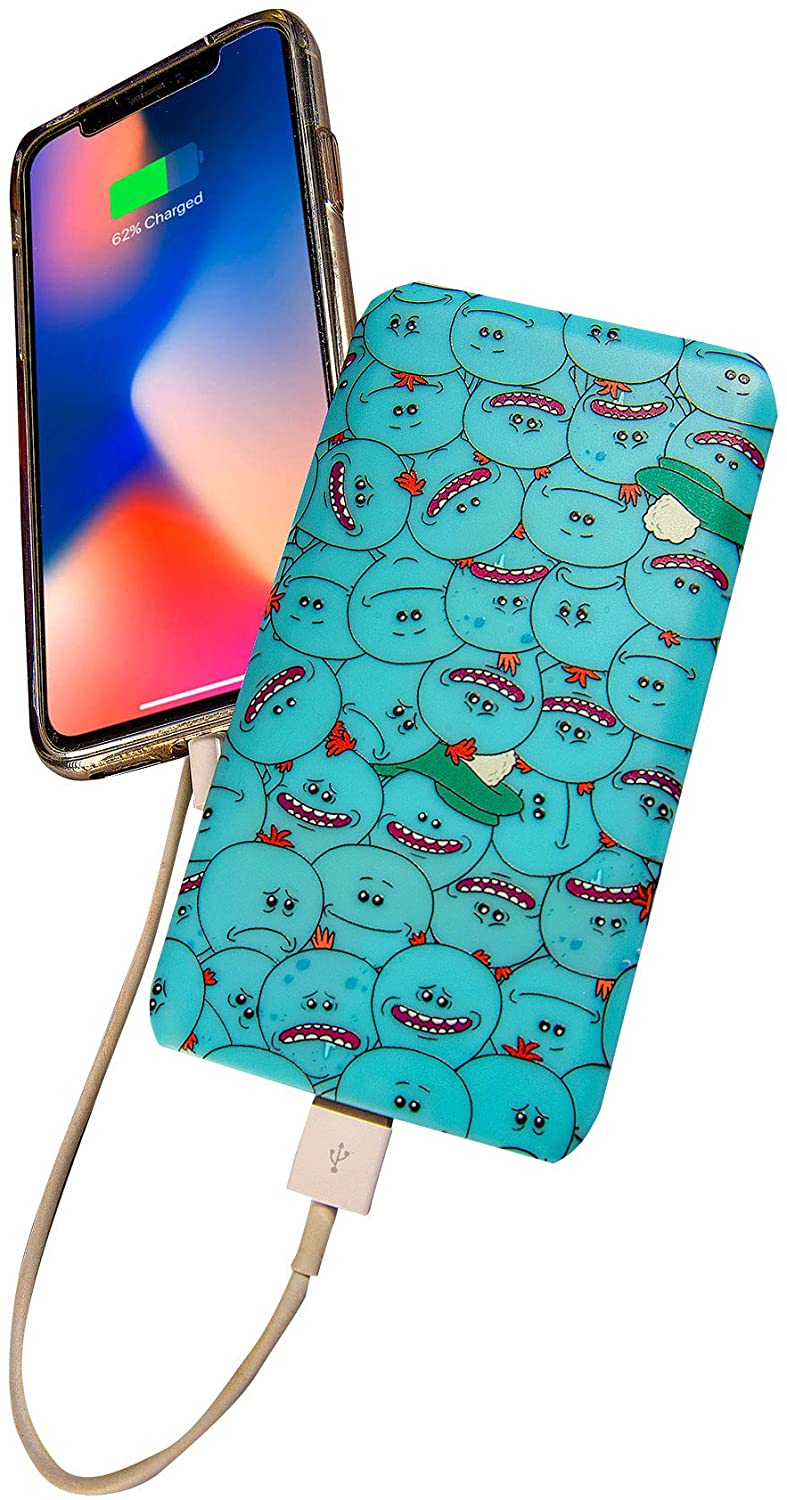 Rick & Morty Power Bank 4,000 mAh - merchandise by Lazerbuilt Ltd The Chelsea Gamer