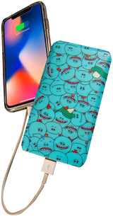 Rick & Morty Power Bank 4,000 mAh - merchandise by Lazerbuilt Ltd The Chelsea Gamer
