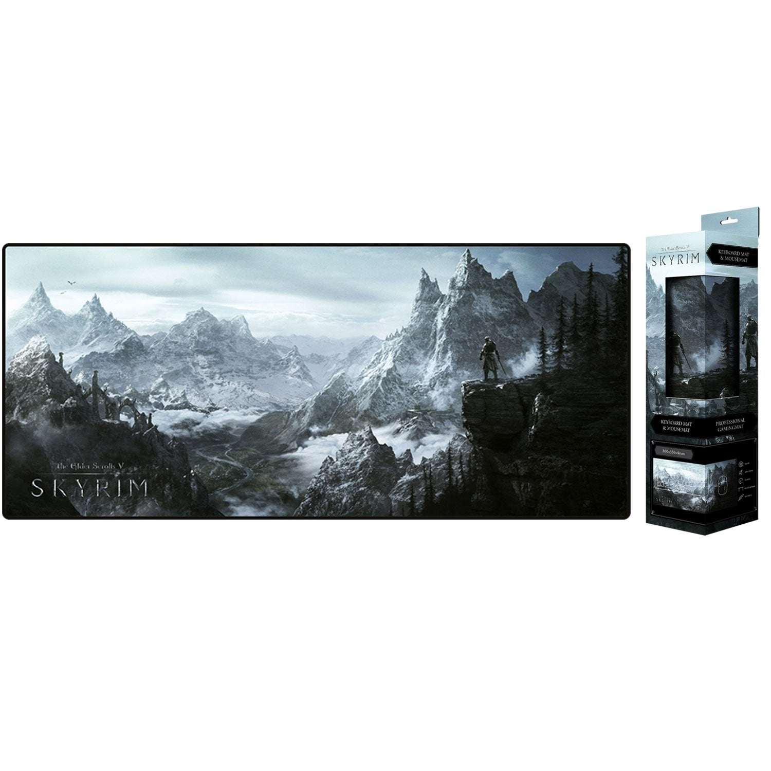 The Elder Scrolls V - Skyrim - Oversize Mousepad - Surface by Gaya The Chelsea Gamer