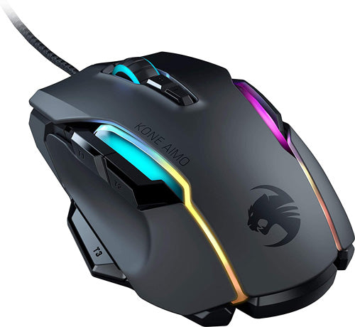 Roccat - Kone AIMO Remastered - Black - Mice by Roccat The Chelsea Gamer