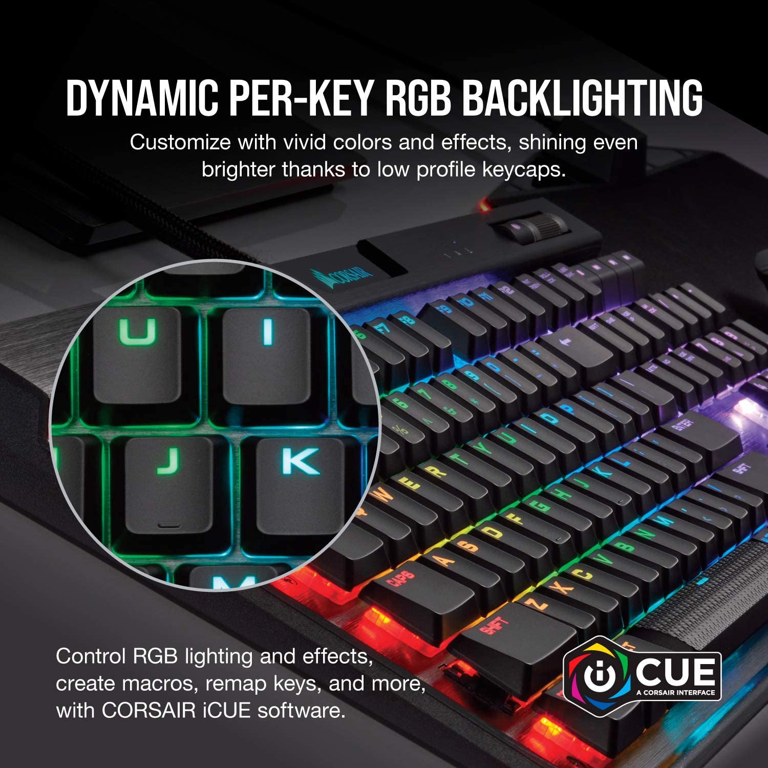 Corsair - K70 RGB MK.2 Low Profile RAPIDFIRE Mechanical Gaming Keyboard - CHERRY® MX - Keyboard by Corsair The Chelsea Gamer