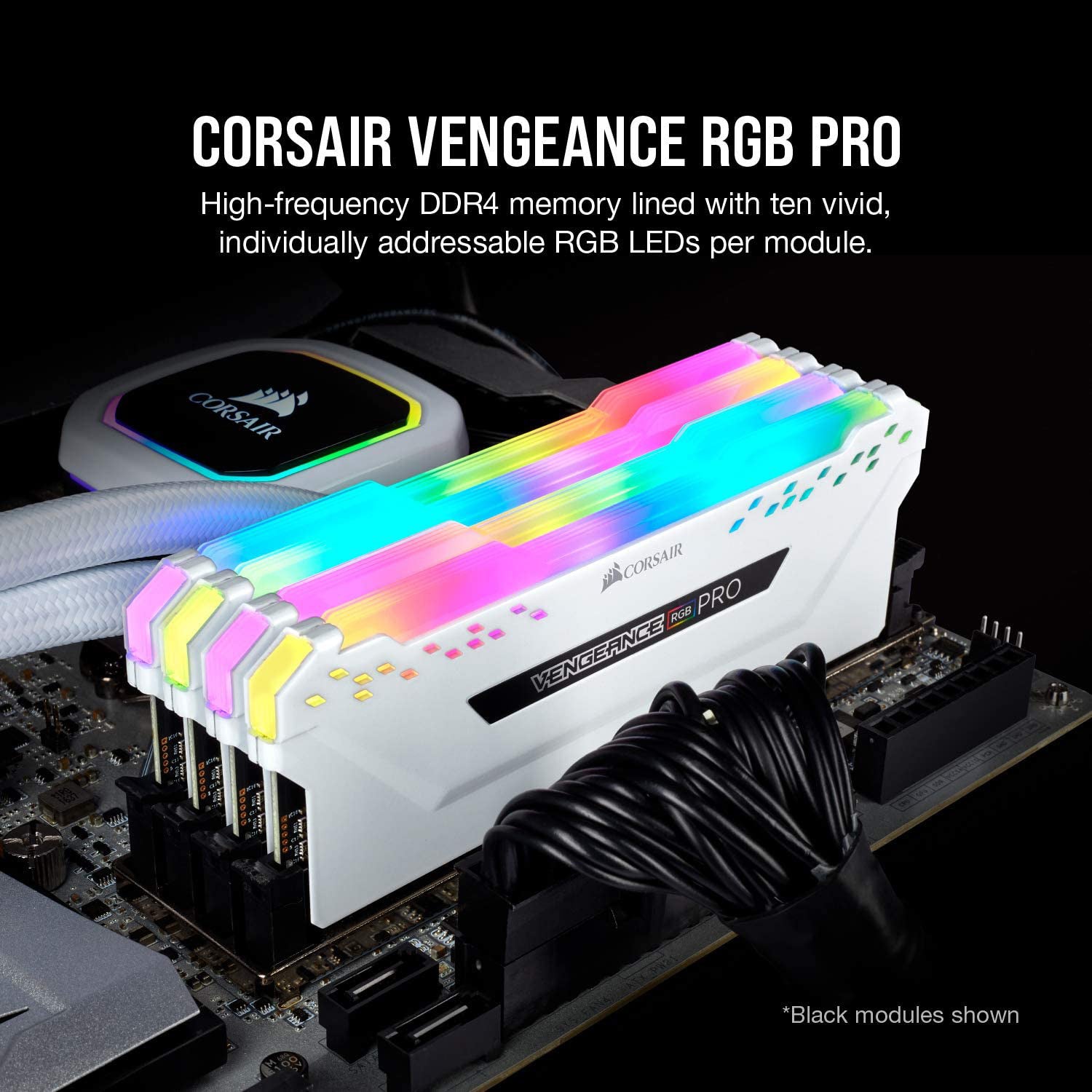Corsair Vengeance CMW16GX4M2C3000C15W memory module 16 GB 2 x 8 GB DDR4 3000 MHz - Core Components by Corsair The Chelsea Gamer
