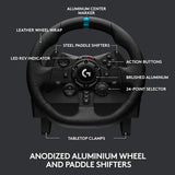 Logitech G923 Racing Wheel and Pedals for PlayStation and PC - Console Accessories by Logitech The Chelsea Gamer