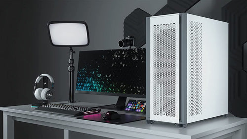 Corsair 7000D AIRFLOW Full Tower PC Case - White - Core Components by Corsair The Chelsea Gamer