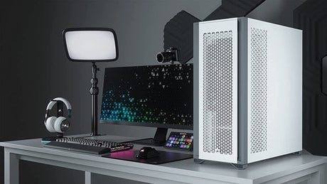 Corsair 7000D AIRFLOW Full Tower PC Case - White - Core Components by Corsair The Chelsea Gamer
