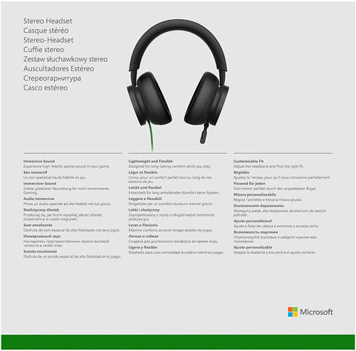 Xbox Stereo Headset for Xbox Series S/X - Console Accessories by Microsoft The Chelsea Gamer