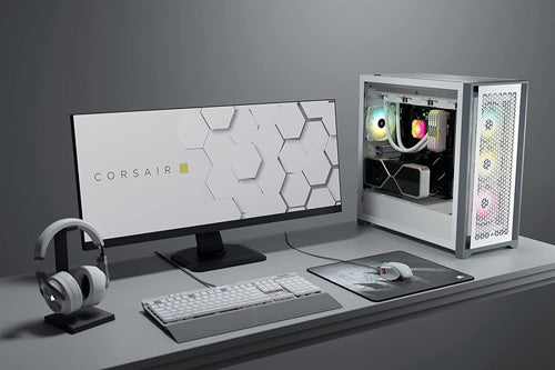 Corsair 5000D AIRFLOW Midi Tower PC Case - White - Core Components by Corsair The Chelsea Gamer