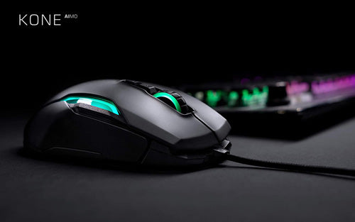 Roccat - Kone AIMO Remastered - Black - Mice by Roccat The Chelsea Gamer