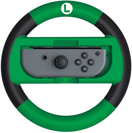 HORI Mario Kart 8 Deluxe - Luigi Racing Wheel - Console Accessories by HORI The Chelsea Gamer