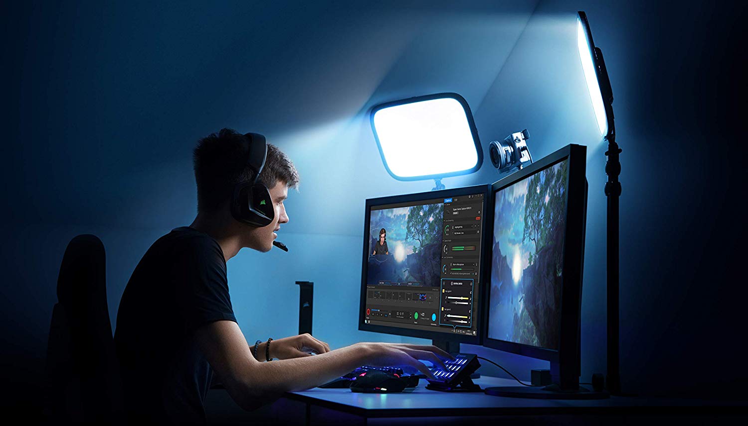 Elgato Key Light With Pole Mount - Lighting by Elgato The Chelsea Gamer