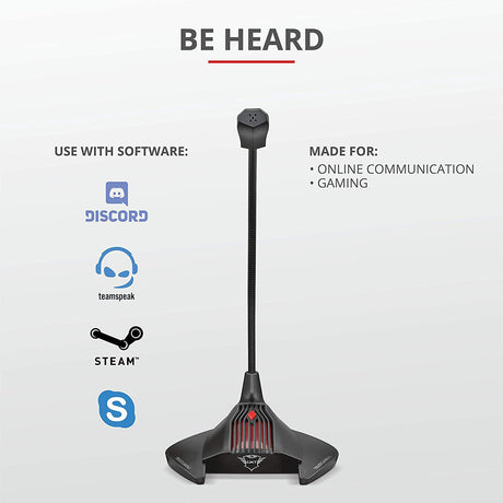 Trust Gaming Nepa GXT 239 Microphone - Core Components by Trust The Chelsea Gamer