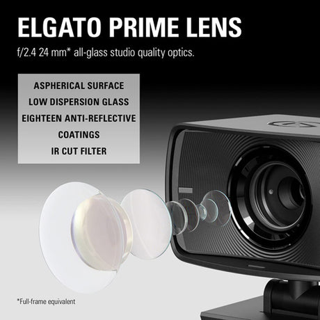 Elgato Facecam - 1080p60 True Full HD Webcam - Core Components by Elgato The Chelsea Gamer