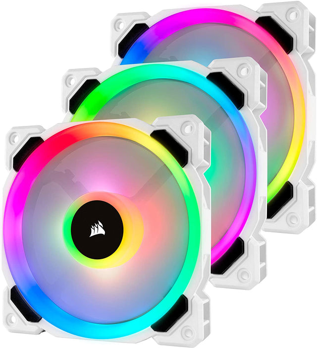 Corsair LL120, 120mm Dual Light Loop, Triple Fan Pack - Core Components by Corsair The Chelsea Gamer