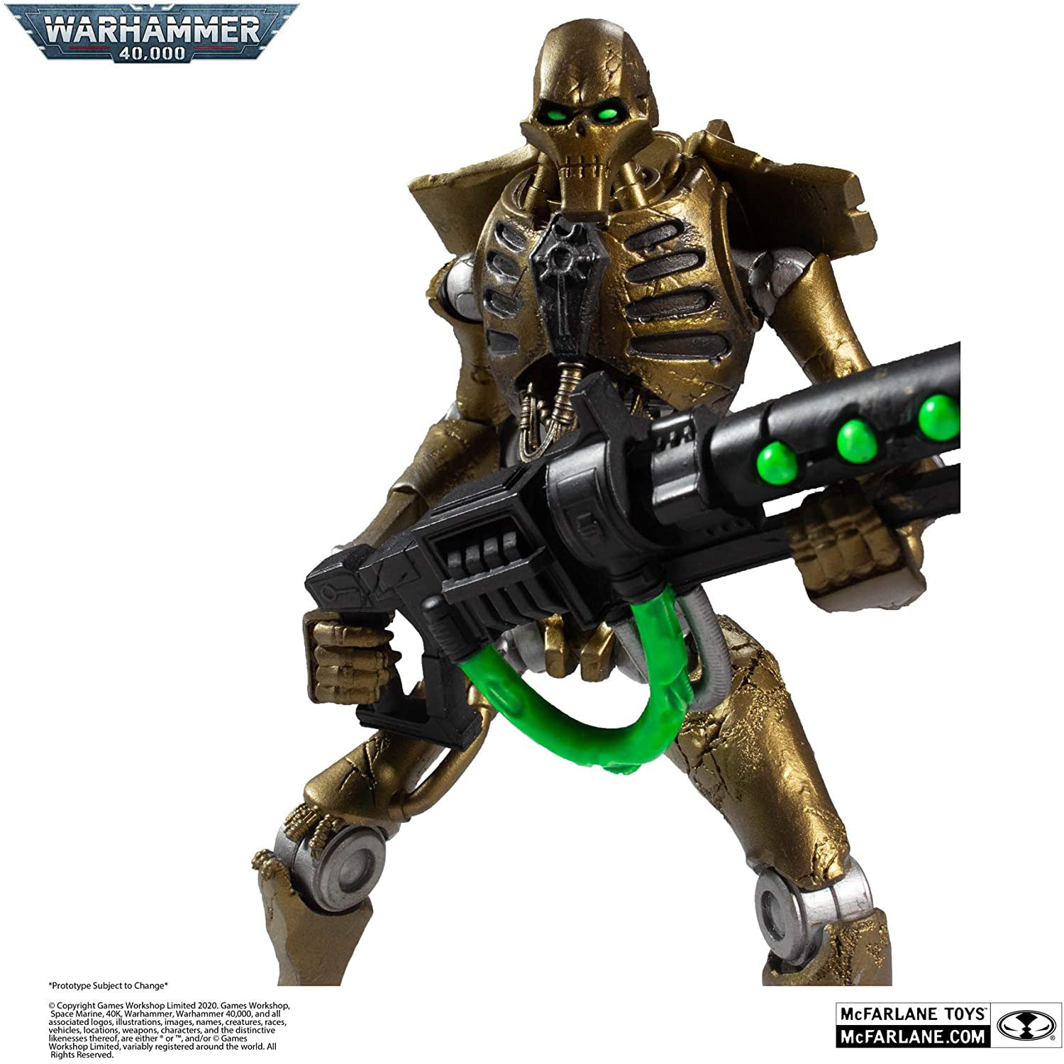 McFarlane - Necron Warrior - Warhammer: 40K - merchandise by McFarlane The Chelsea Gamer