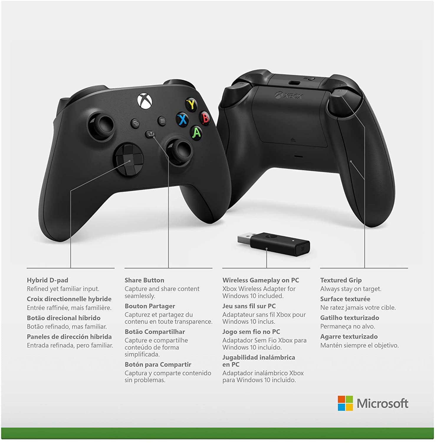 Xbox Wireless Controller & Wireless Adapter (Xbox Series X/S & PC) - Console Accessories by Microsoft The Chelsea Gamer