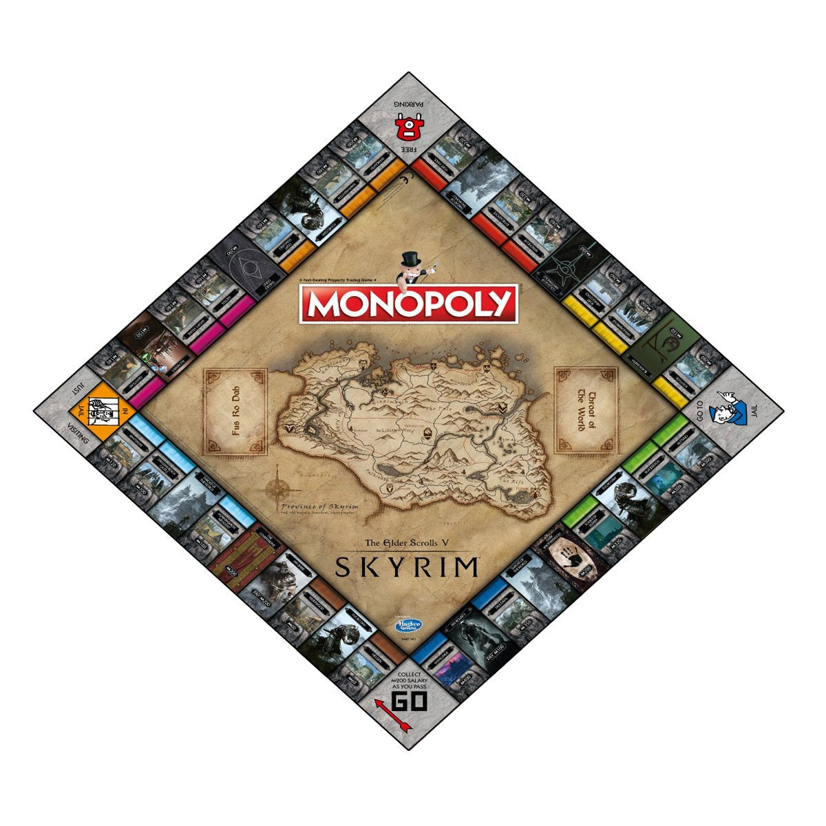 Monopoly - Skyrim Edition - merchandise by Hasbro The Chelsea Gamer