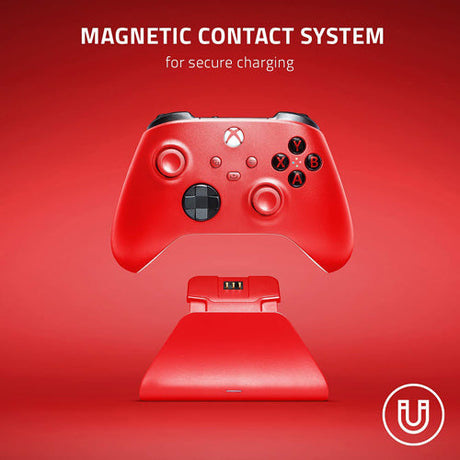 Razer Universal Quick Charging Stand for Xbox - Pulse Red - Console Accessories by Razer The Chelsea Gamer