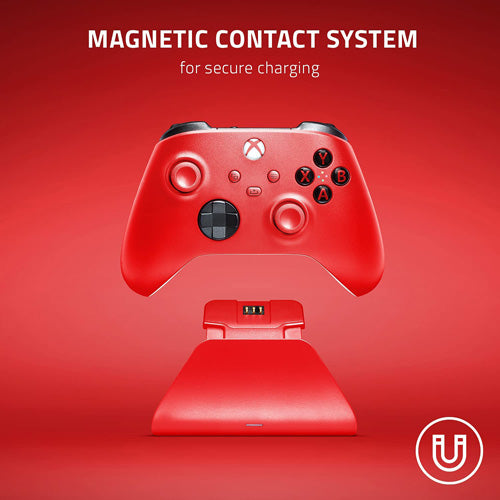 Razer Universal Quick Charging Stand for Xbox - Pulse Red - Console Accessories by Razer The Chelsea Gamer