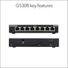 Netgear GS308v3 8 Ports Ethernet Switch - Networking by Netgear The Chelsea Gamer