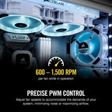 Corsair LL120, 120mm Dual Light Loop, Triple Fan Pack - Core Components by Corsair The Chelsea Gamer