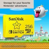 Sandisk 256GB MicroSDXC Memory Card for Nintendo Switch - Console Accessories by Sandisk The Chelsea Gamer