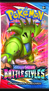 Pokémon Sword & Shield Battle Styles Triple Pack Booster - merchandise by Pokémon The Chelsea Gamer