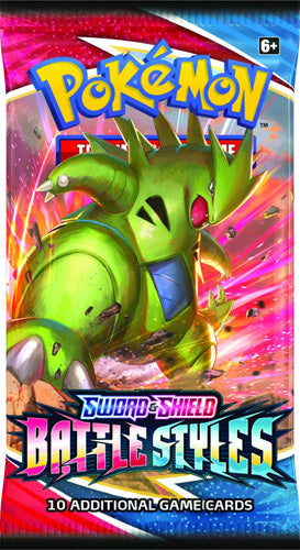 Pokémon Sword & Shield Battle Styles Triple Pack Booster - merchandise by Pokémon The Chelsea Gamer