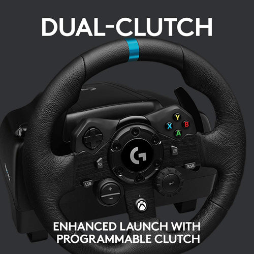 Logitech G923 Racing Wheel and Pedals for Xbox One and PC - Console Accessories by Logitech The Chelsea Gamer