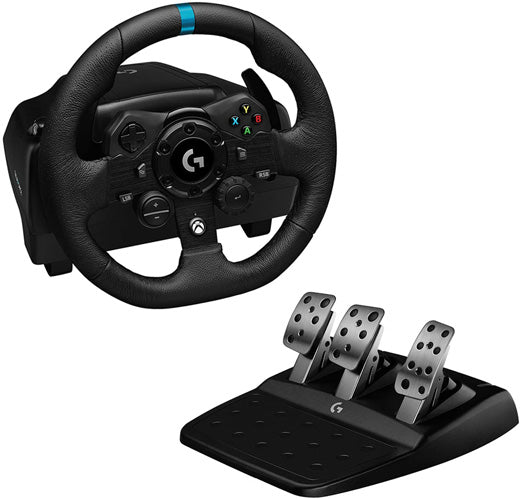Logitech G923 Racing Wheel and Pedals for Xbox One and PC - Console Accessories by Logitech The Chelsea Gamer